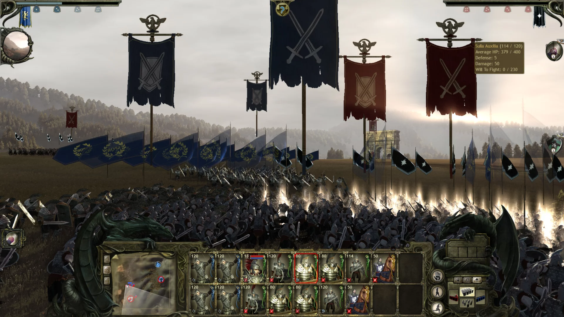 Изображение игры: King Arthur II: The Role-Playing Wargame