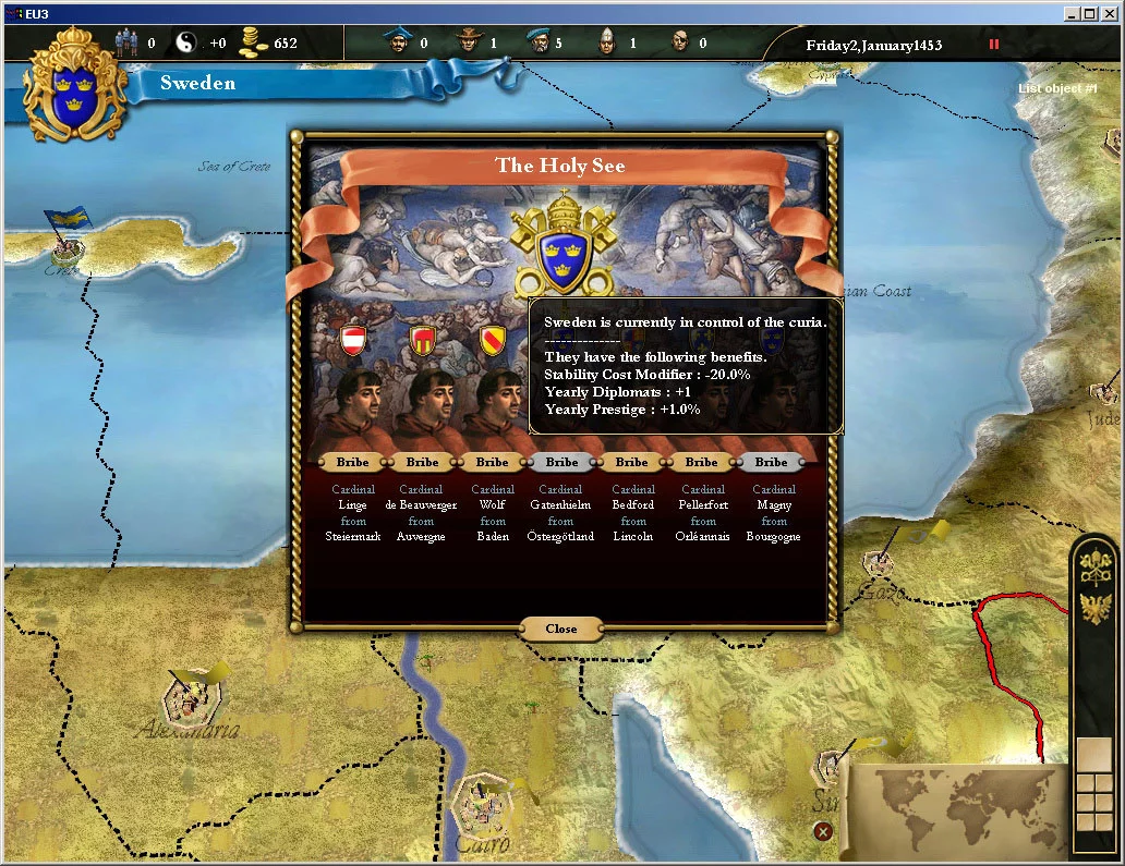 Изображение игры: Europa Universalis III Complete