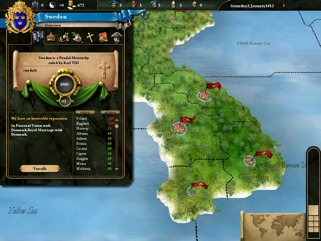 Изображение игры: Europa Universalis III Complete