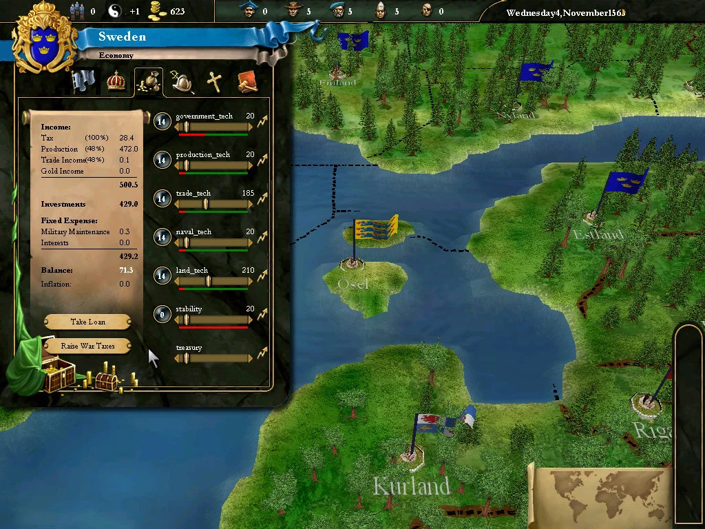 Изображение игры: Europa Universalis III Complete