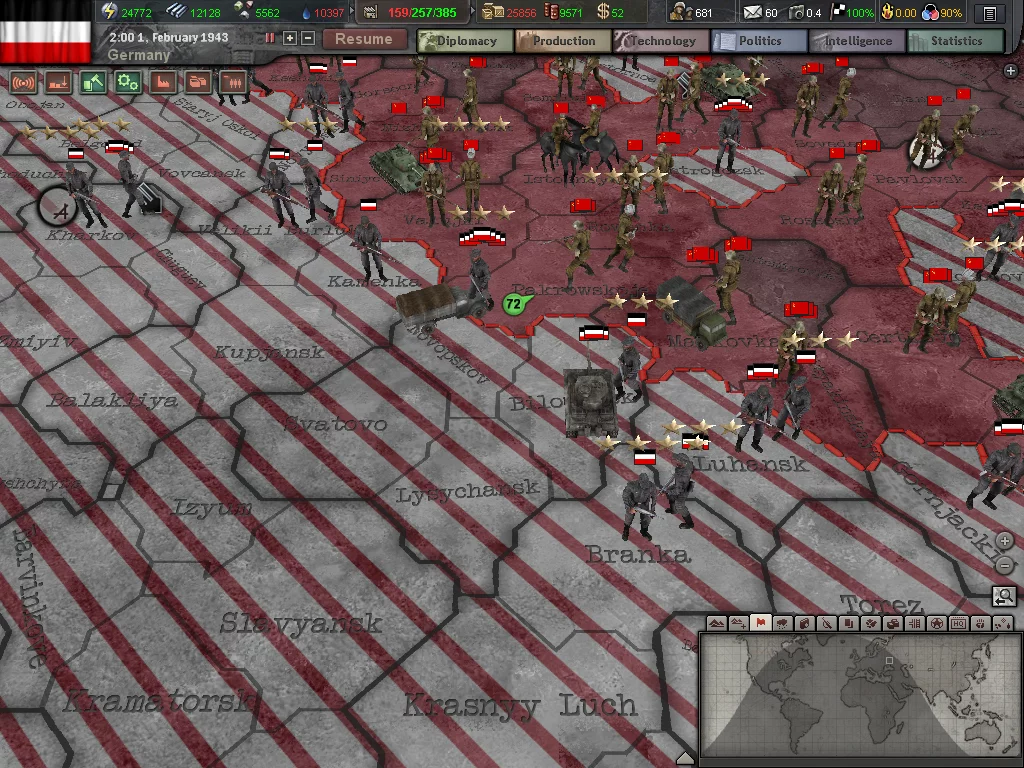Изображение игры: Hearts of Iron III