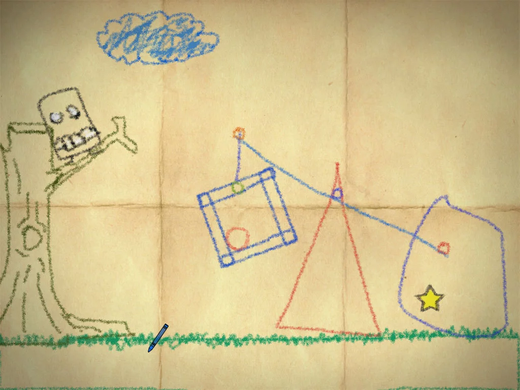Изображение игры: Crayon Physics Deluxe