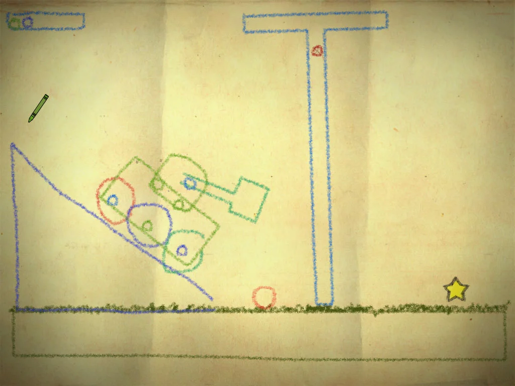 Изображение игры: Crayon Physics Deluxe