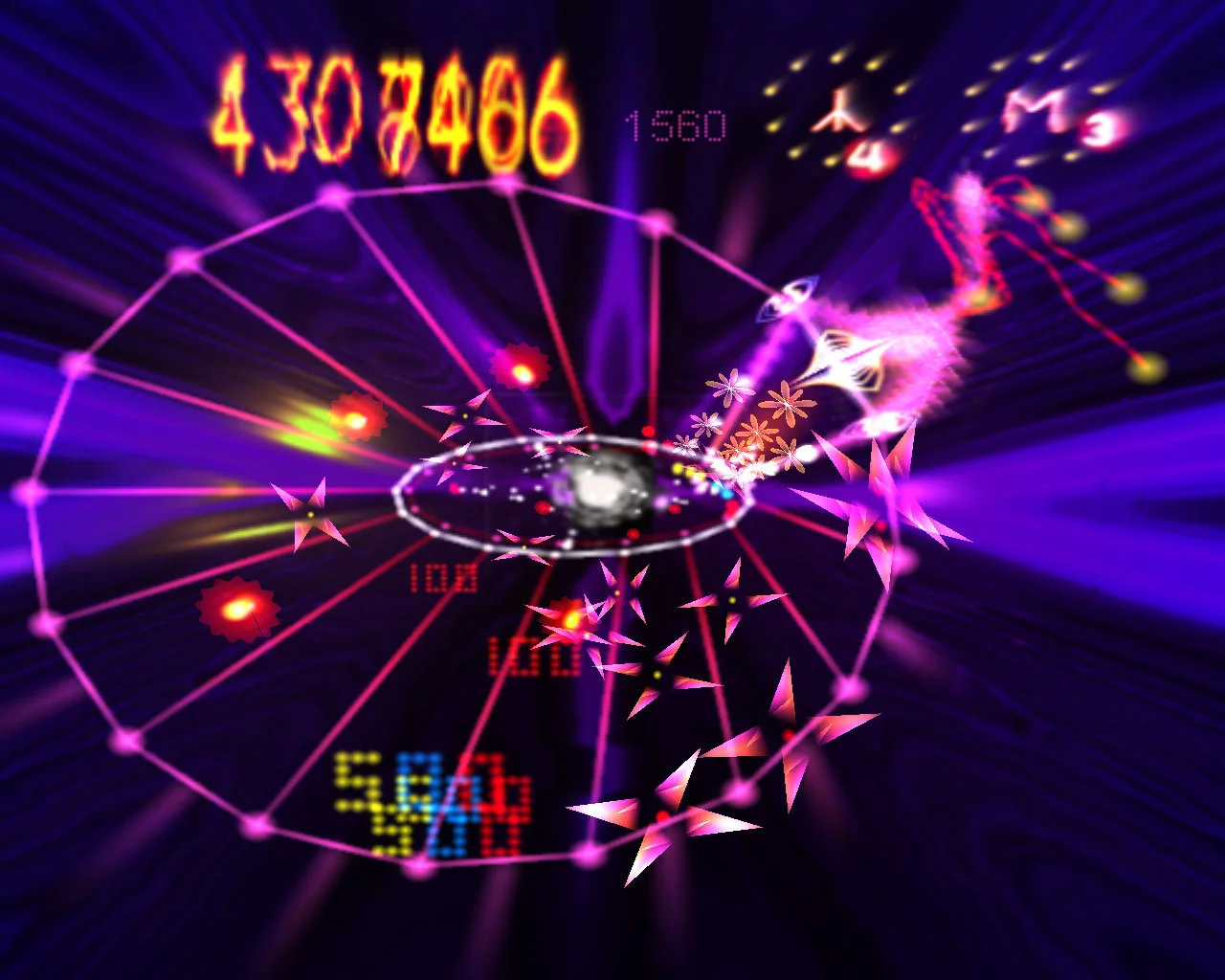 Изображение игры: Space Giraffe