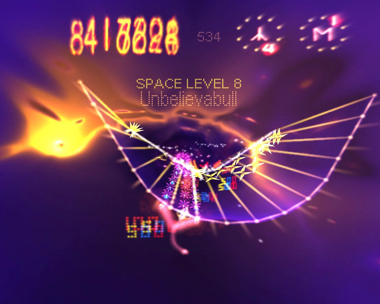 Изображение игры: Space Giraffe