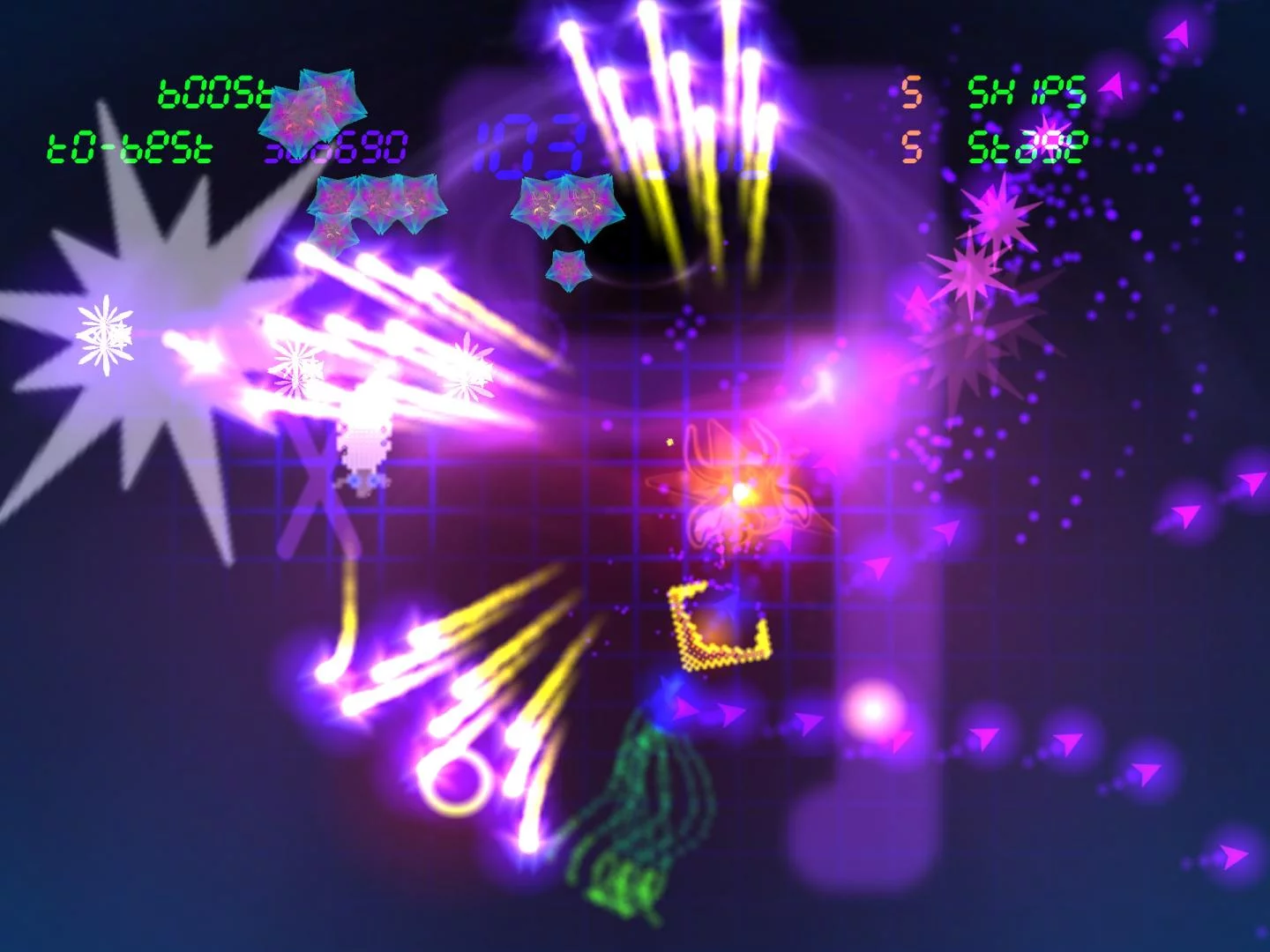 Изображение игры: Gridrunner Revolution