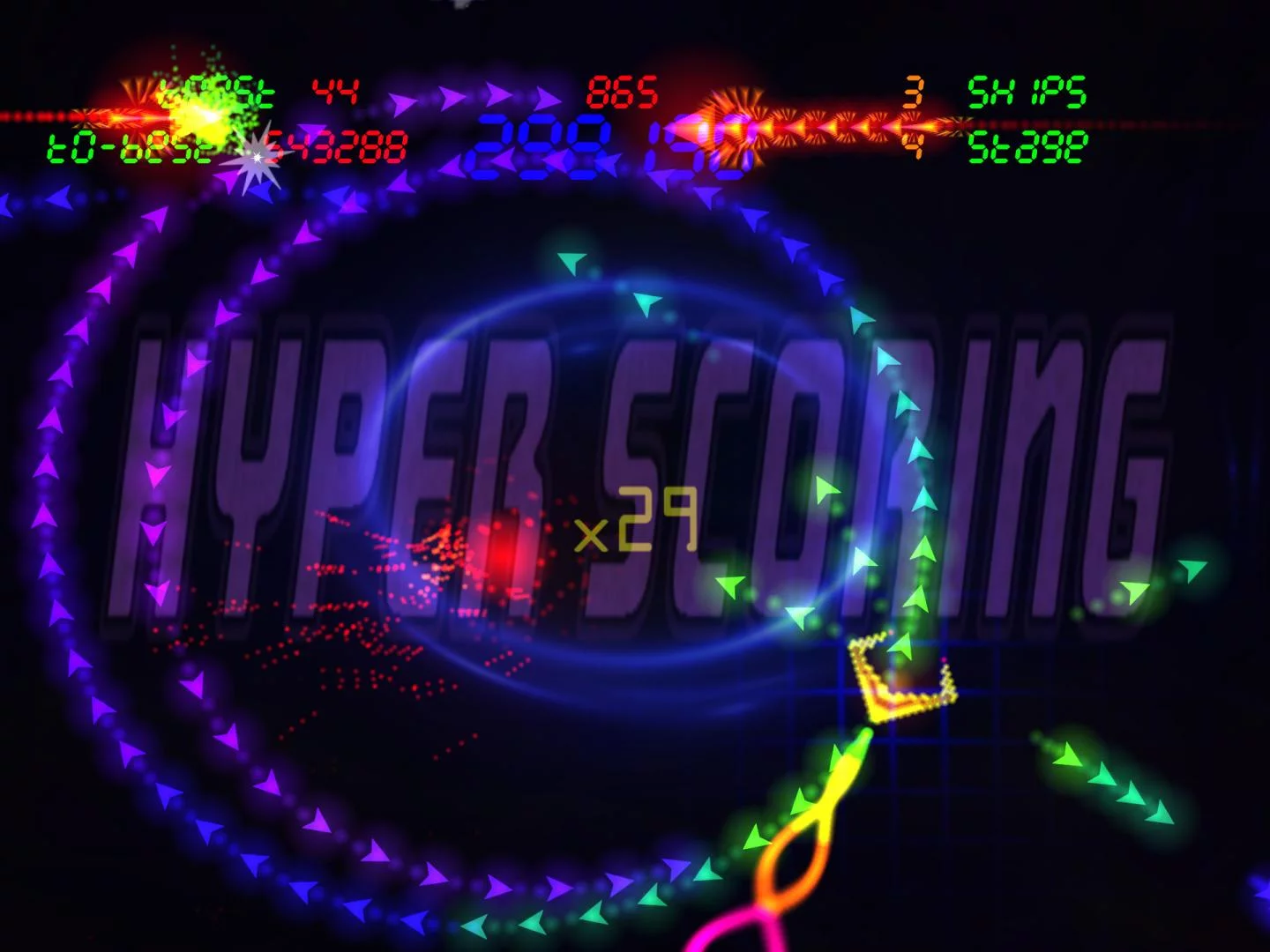 Изображение игры: Gridrunner Revolution