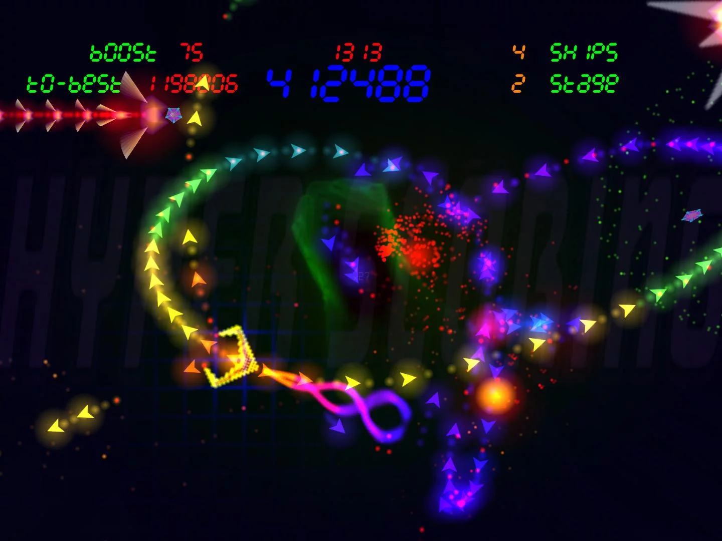 Изображение игры: Gridrunner Revolution