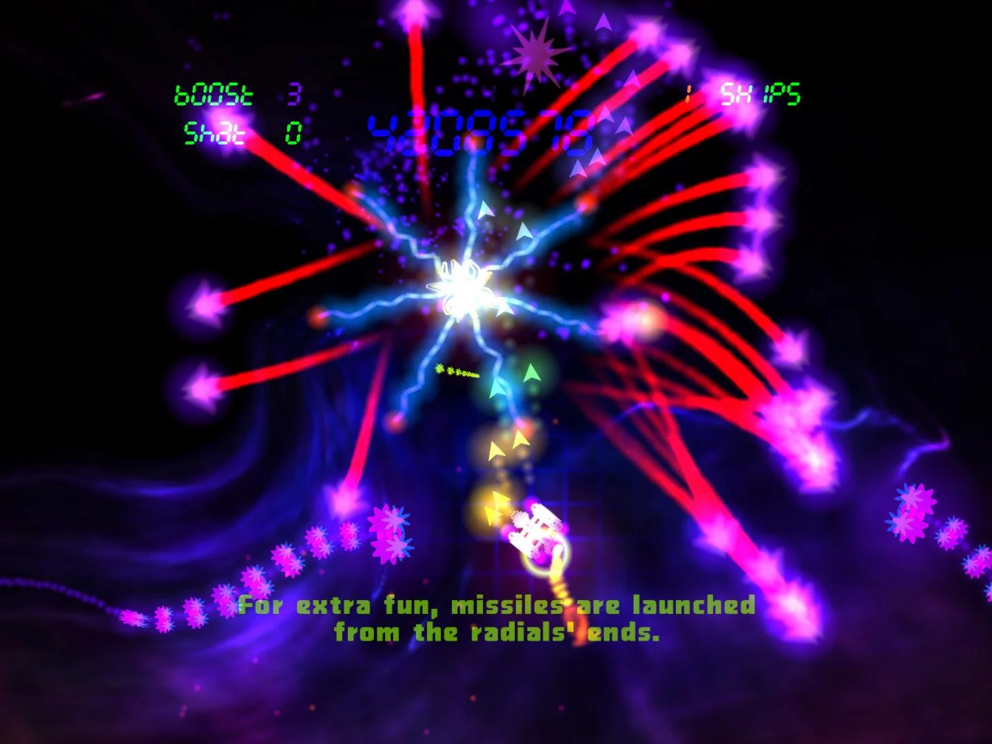 Изображение игры: Gridrunner Revolution