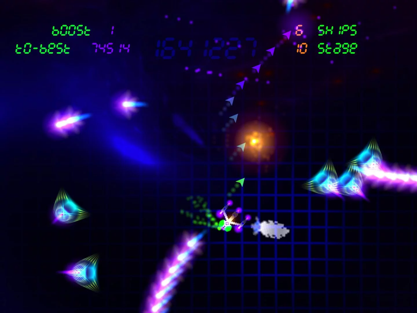 Изображение игры: Gridrunner Revolution