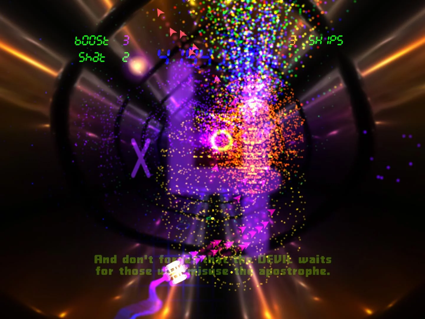 Изображение игры: Gridrunner Revolution
