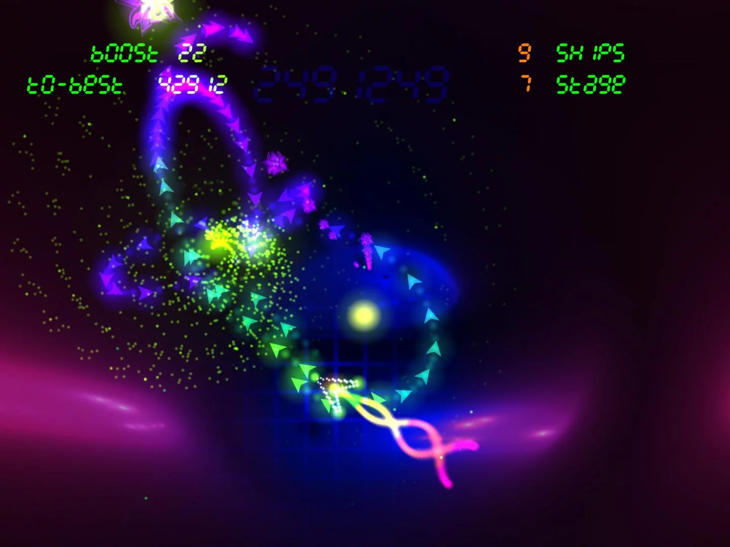 Изображение игры: Gridrunner Revolution