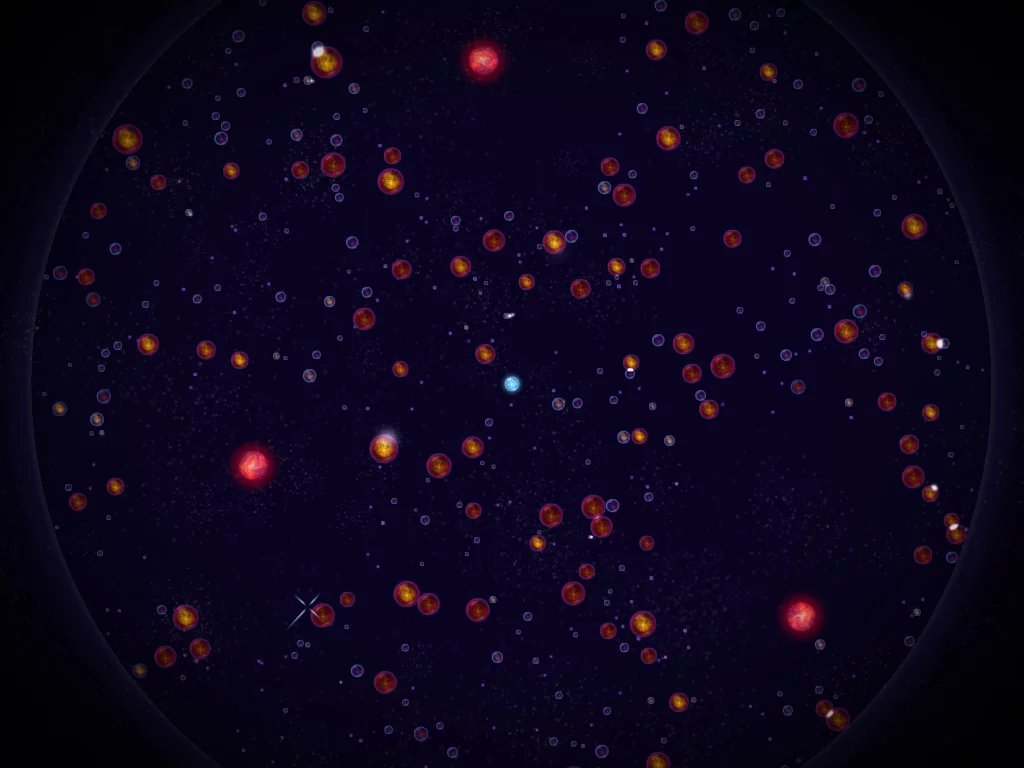 Изображение игры: Osmos