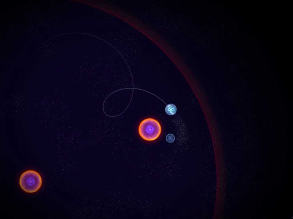 Изображение игры: Osmos