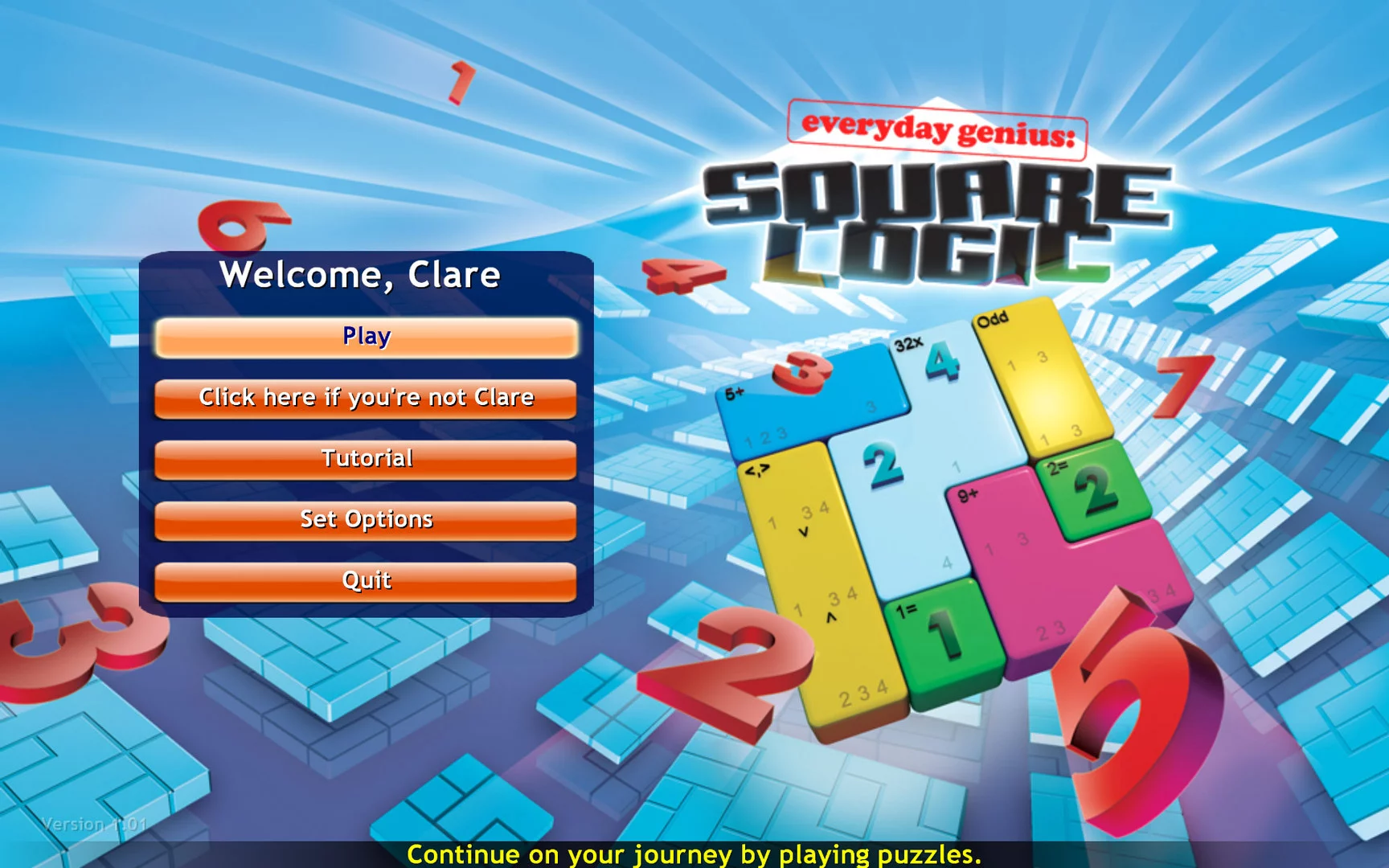 Изображение игры: Everyday Genius: SquareLogic