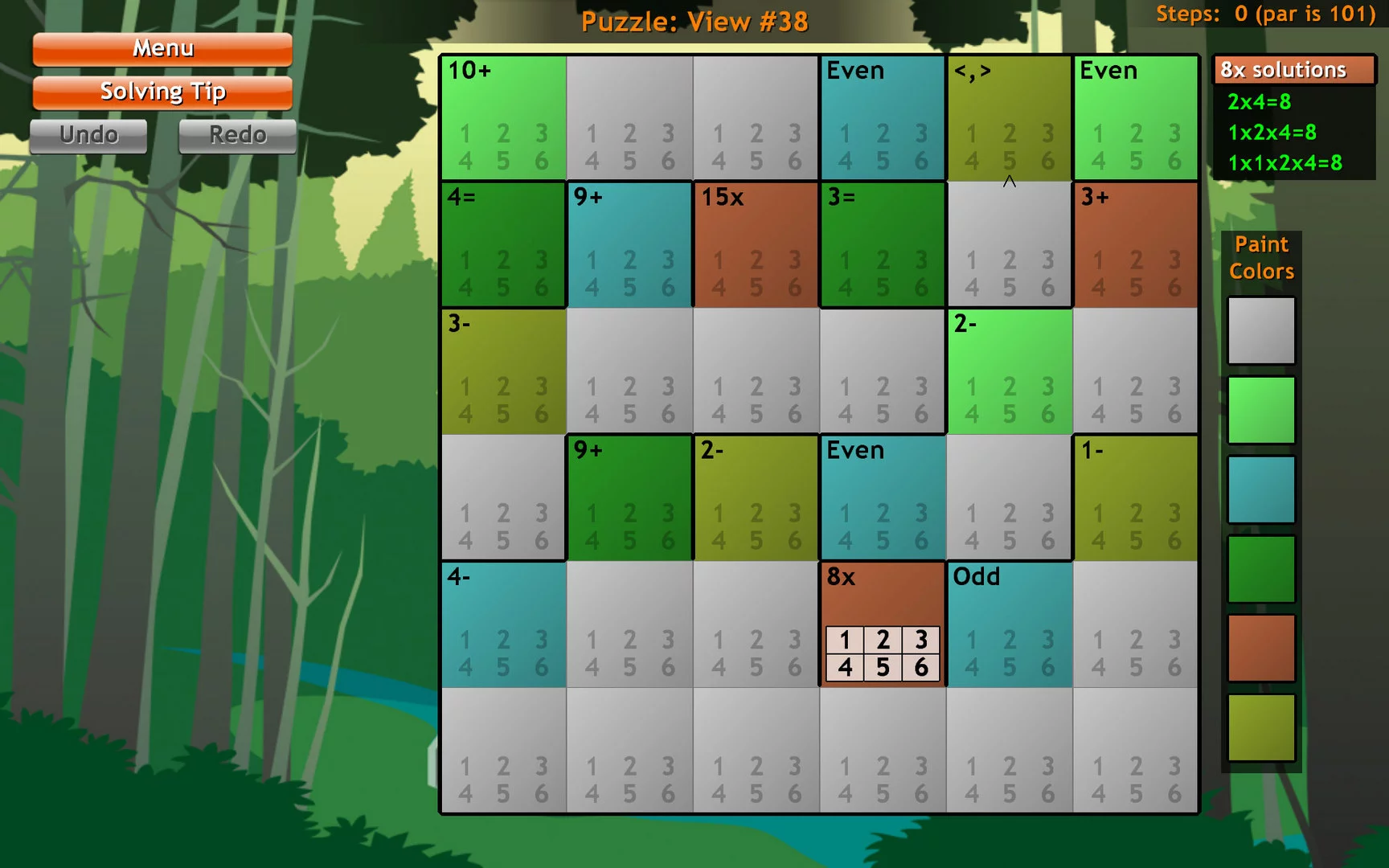 Изображение игры: Everyday Genius: SquareLogic