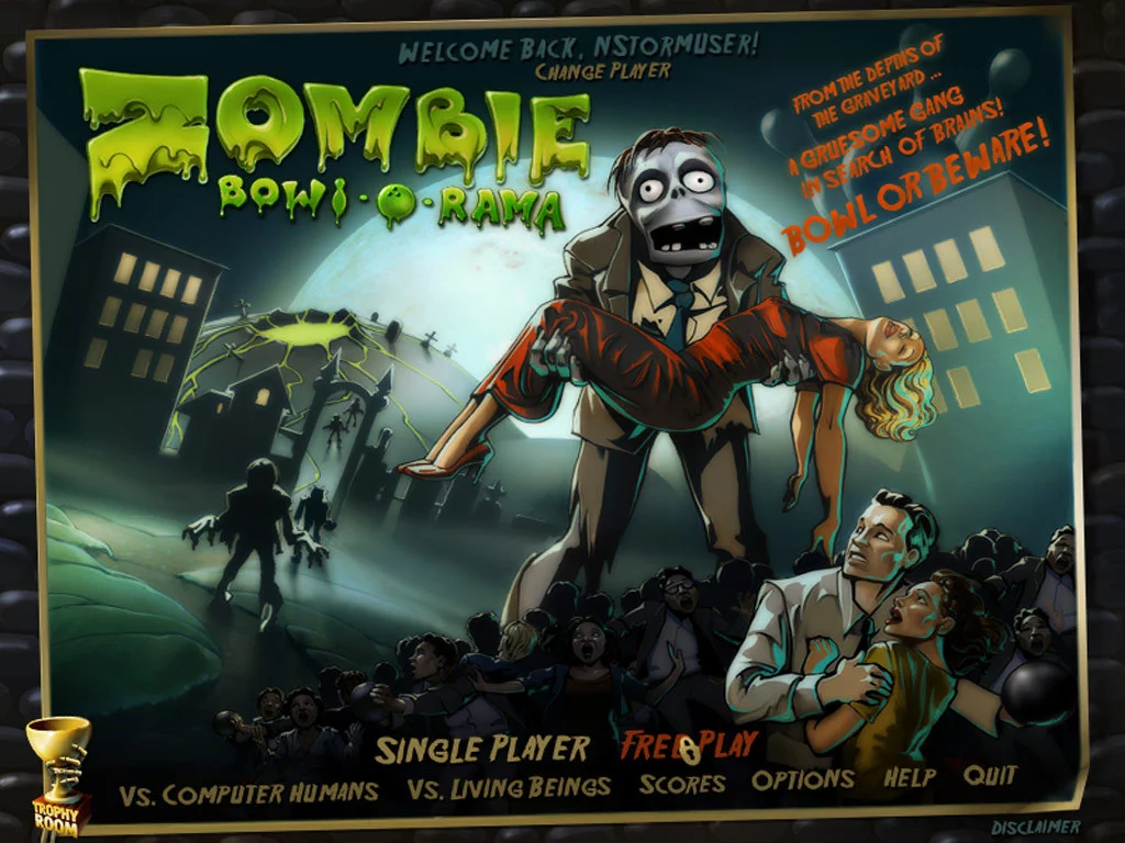 Изображение игры: Zombie Bowl-o-Rama