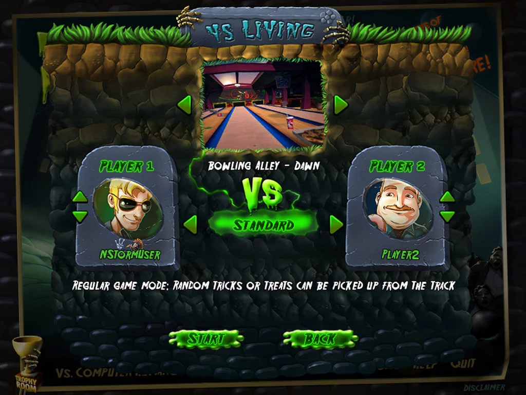 Изображение игры: Zombie Bowl-o-Rama