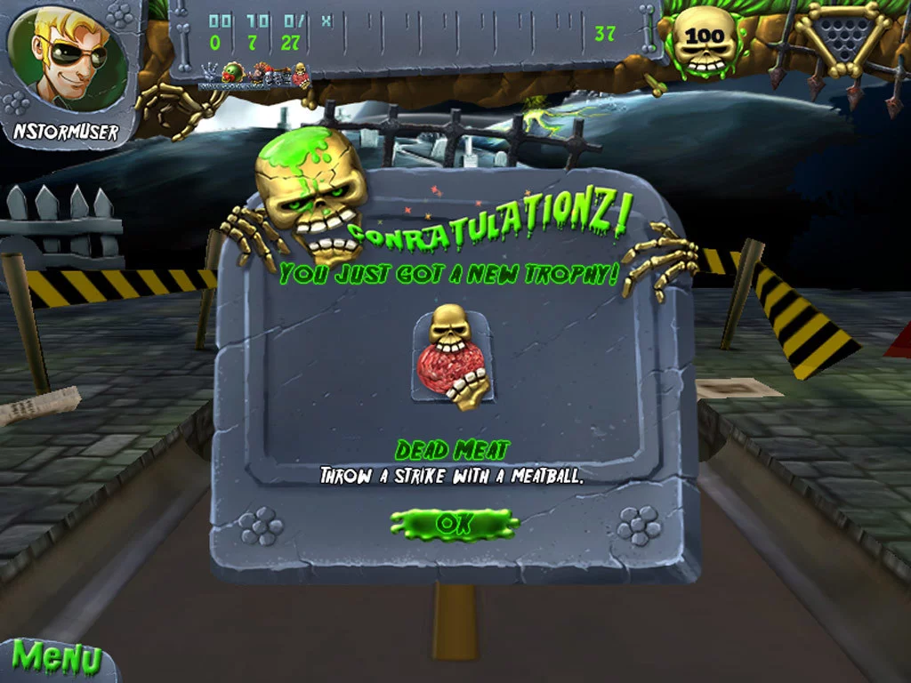 Изображение игры: Zombie Bowl-o-Rama
