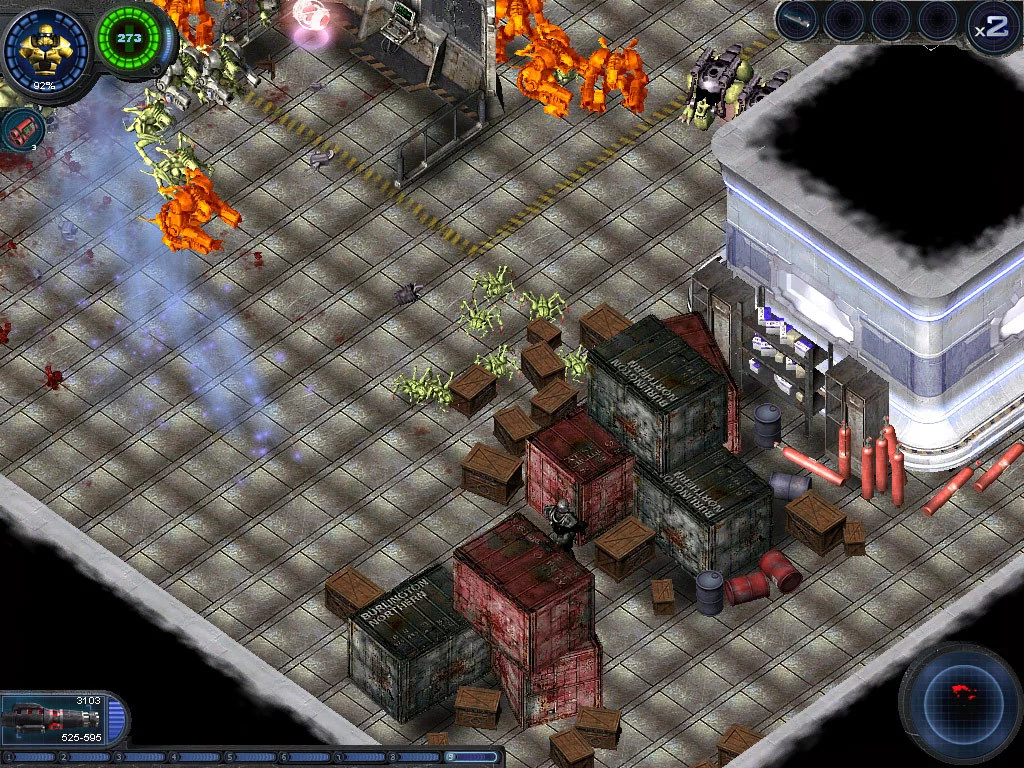 Изображение игры: Alien Shooter: Revisited