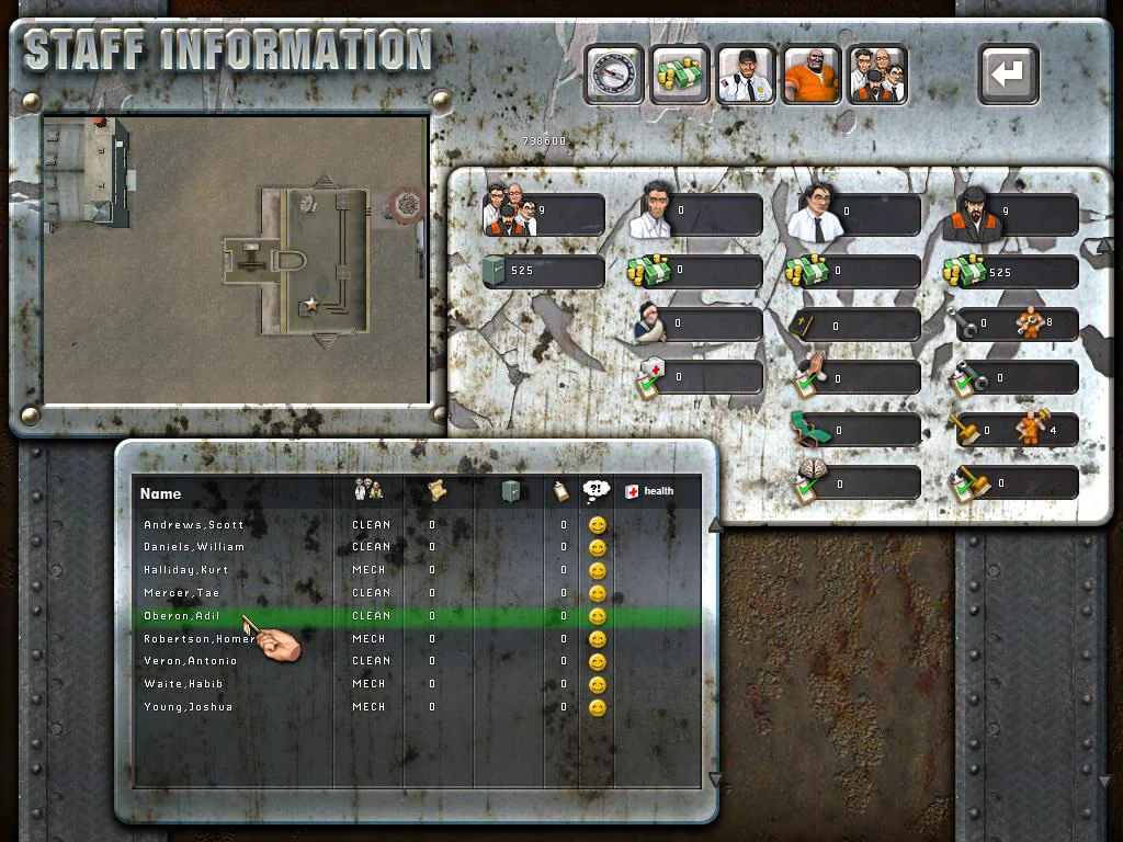 Изображение игры: Prison Tycoon 4: SuperMax