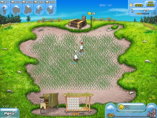 Изображение игры: Farm Frenzy