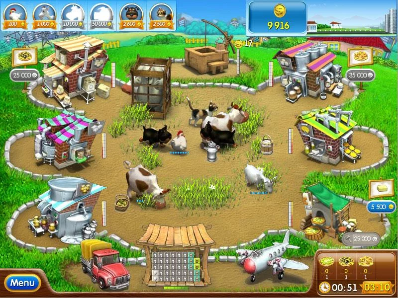 Изображение игры: Farm Frenzy: Pizza Party