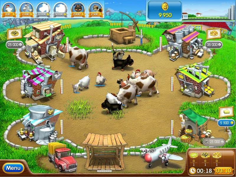 Изображение игры: Farm Frenzy: Pizza Party