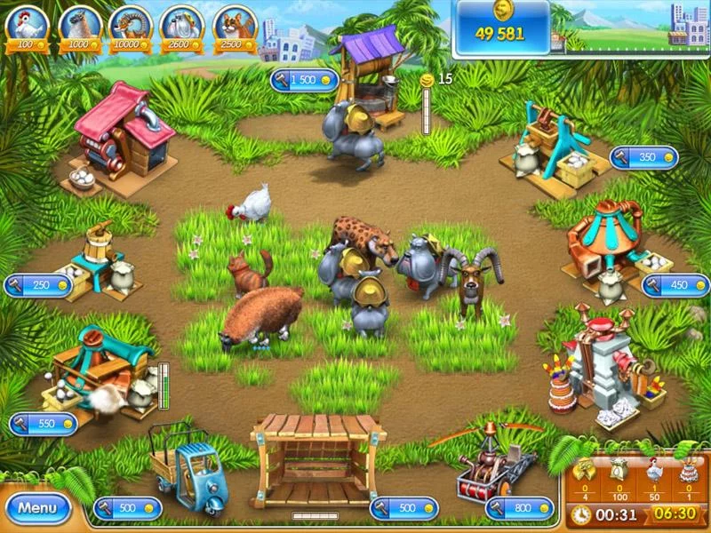 Изображение игры: Farm Frenzy 3
