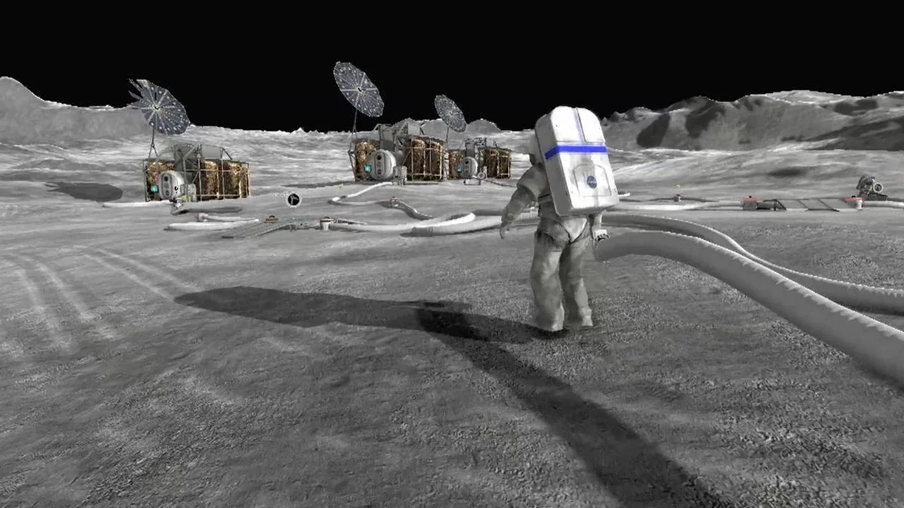 Изображение игры: Moonbase Alpha