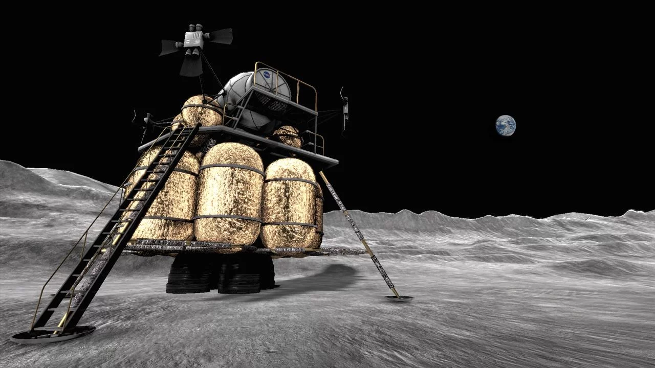 Изображение игры: Moonbase Alpha