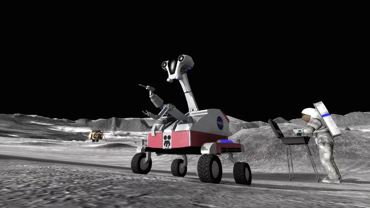 Изображение игры: Moonbase Alpha