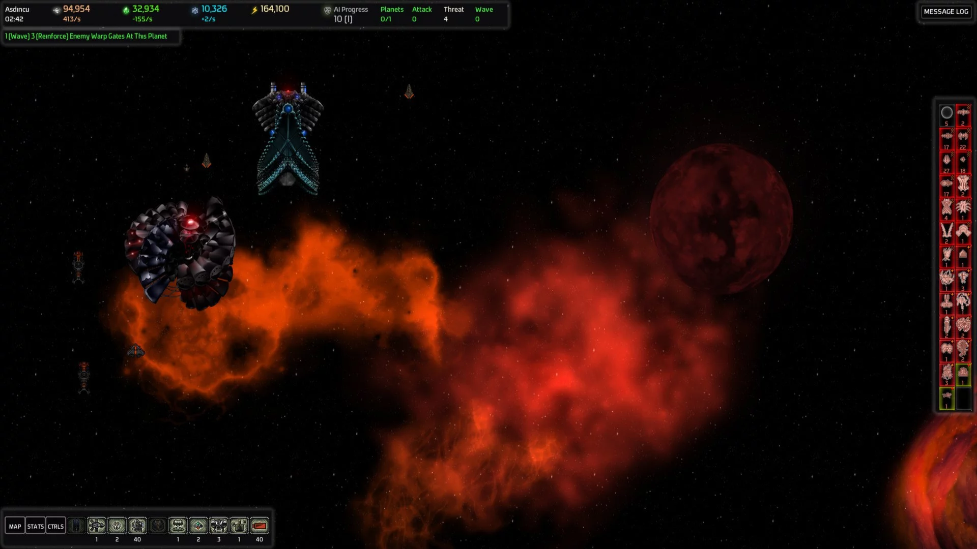 Изображение игры: AI War: Fleet Command