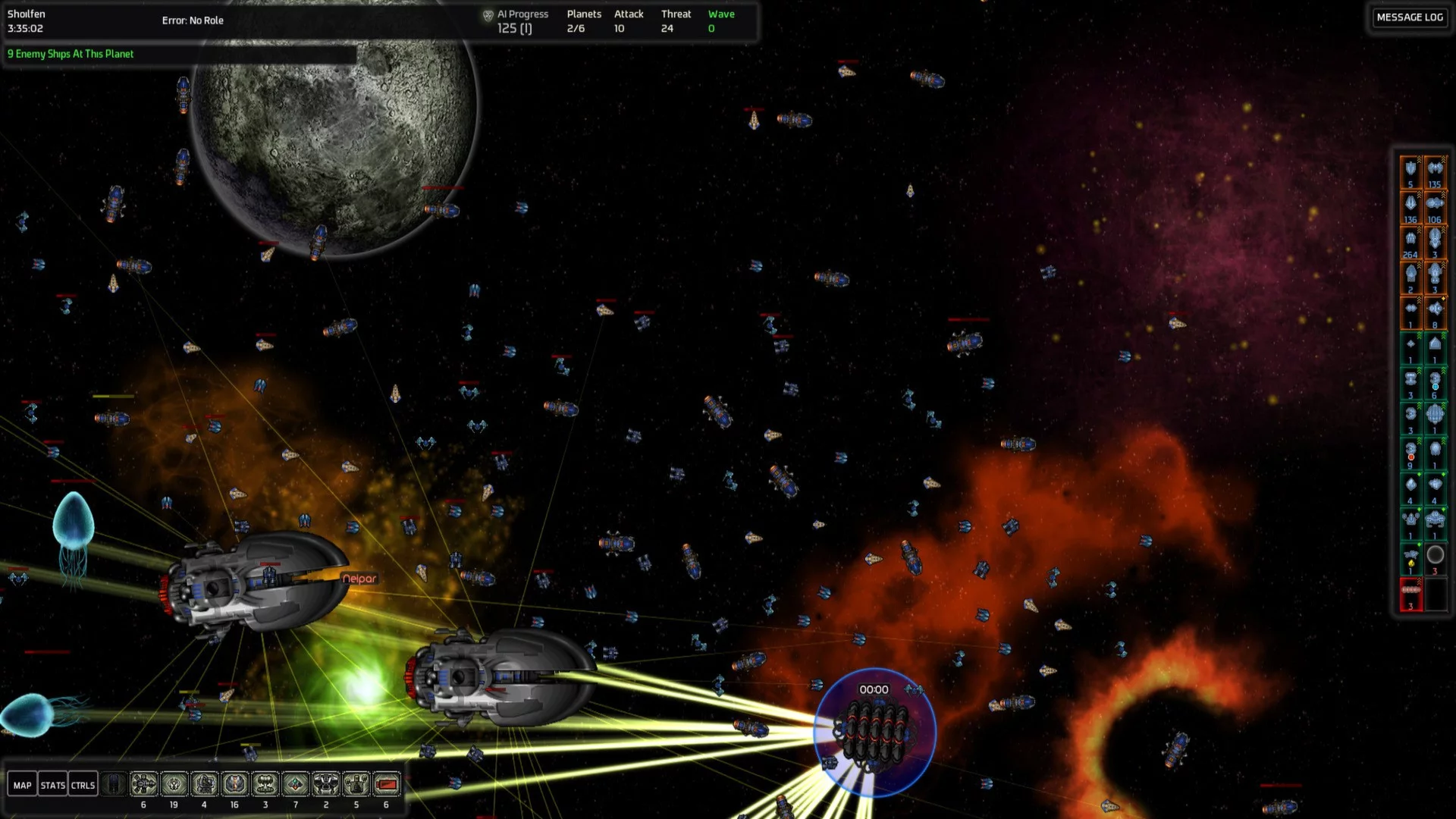 Изображение игры: AI War: Fleet Command