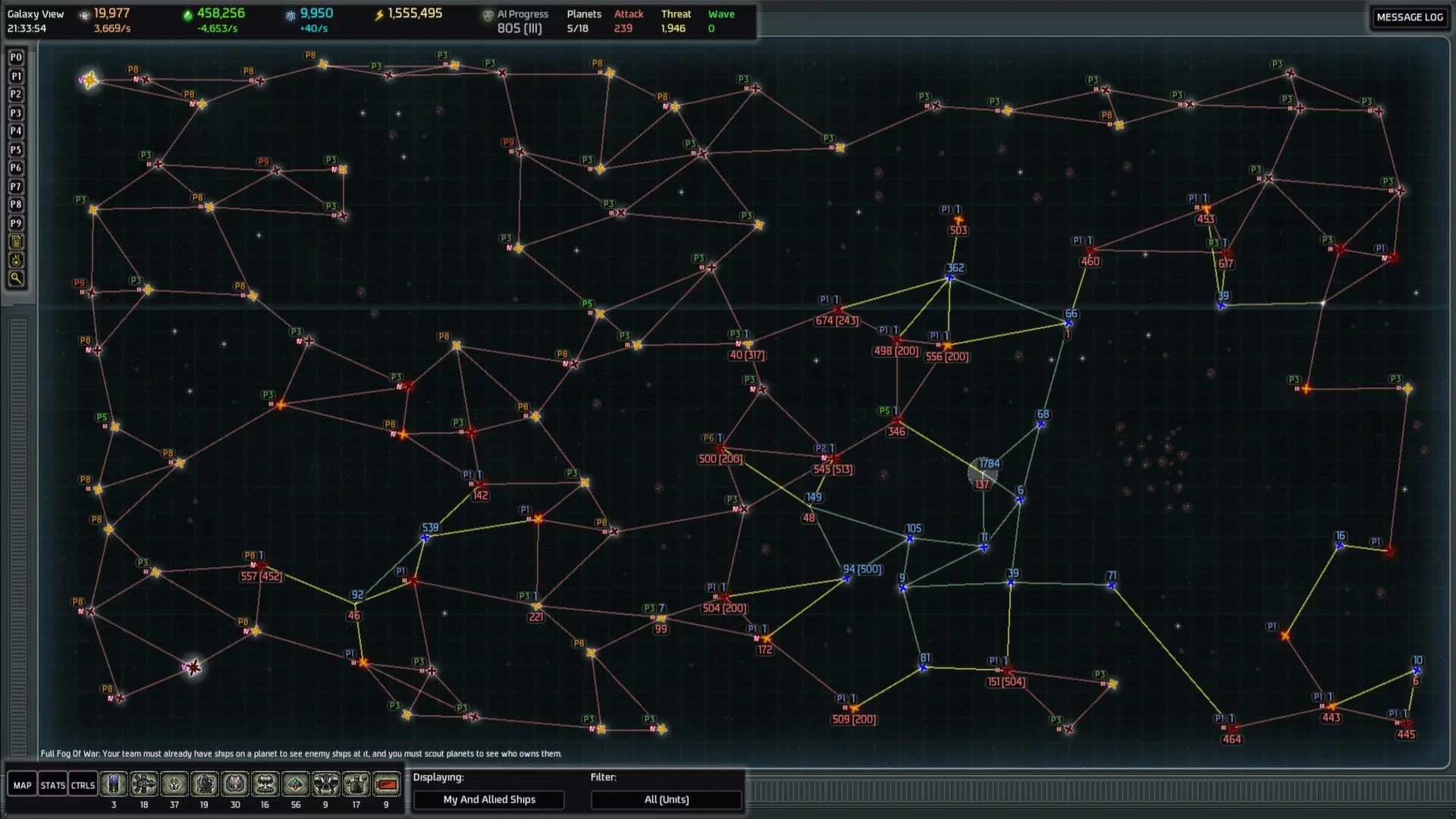 Изображение игры: AI War: Fleet Command