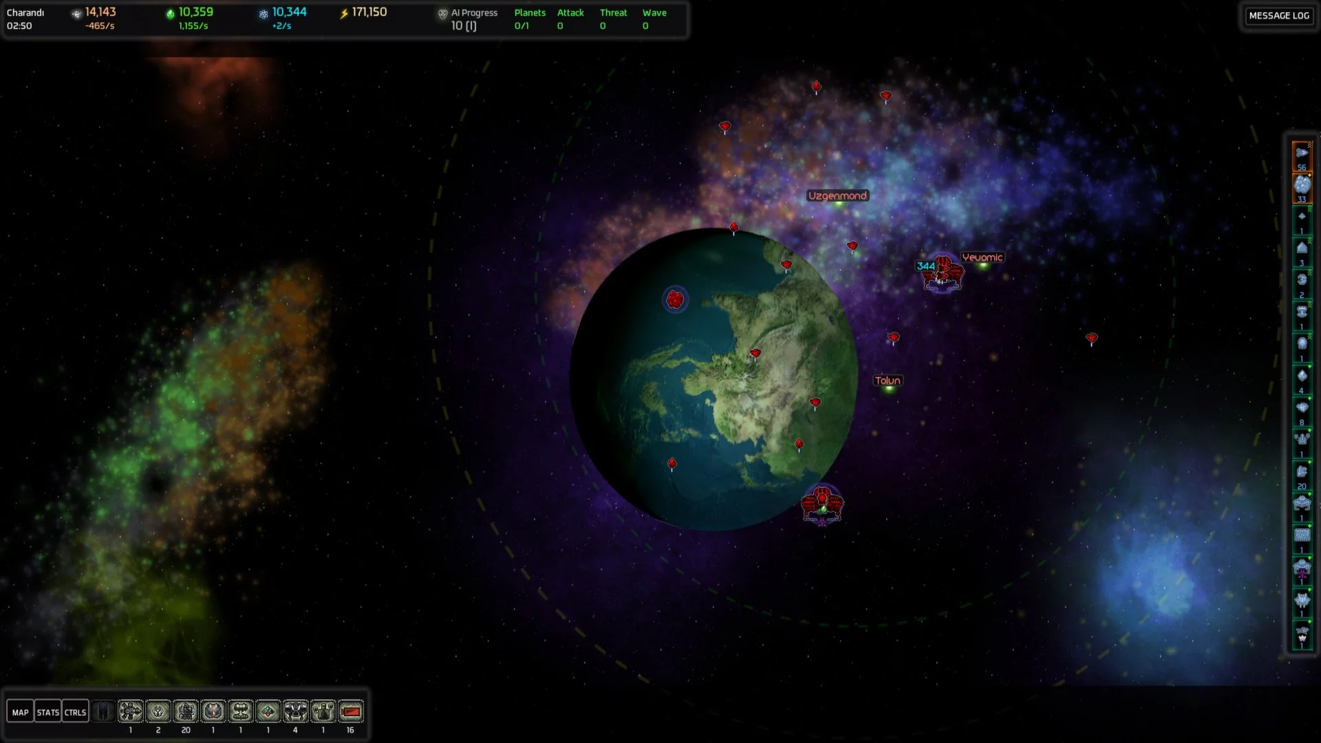 Изображение игры: AI War: Fleet Command