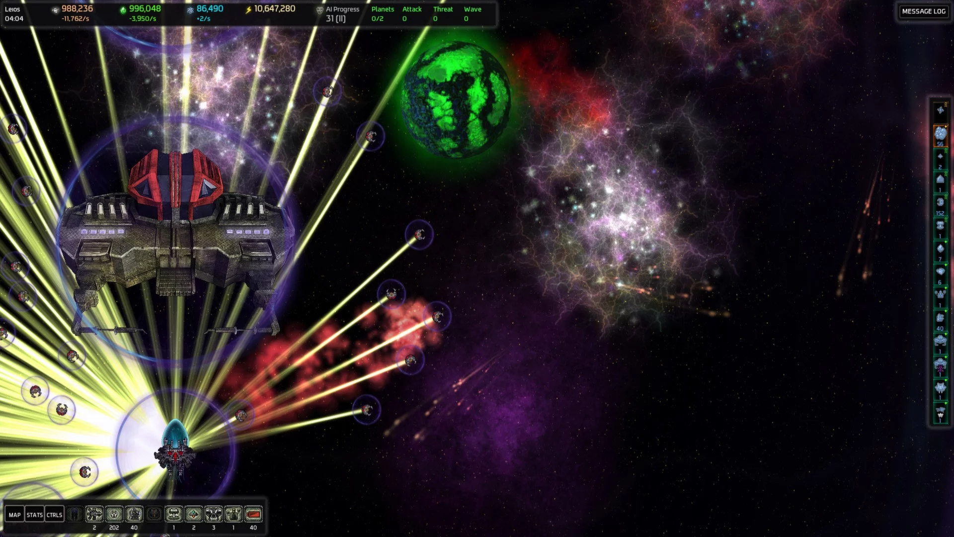 Изображение игры: AI War: Fleet Command