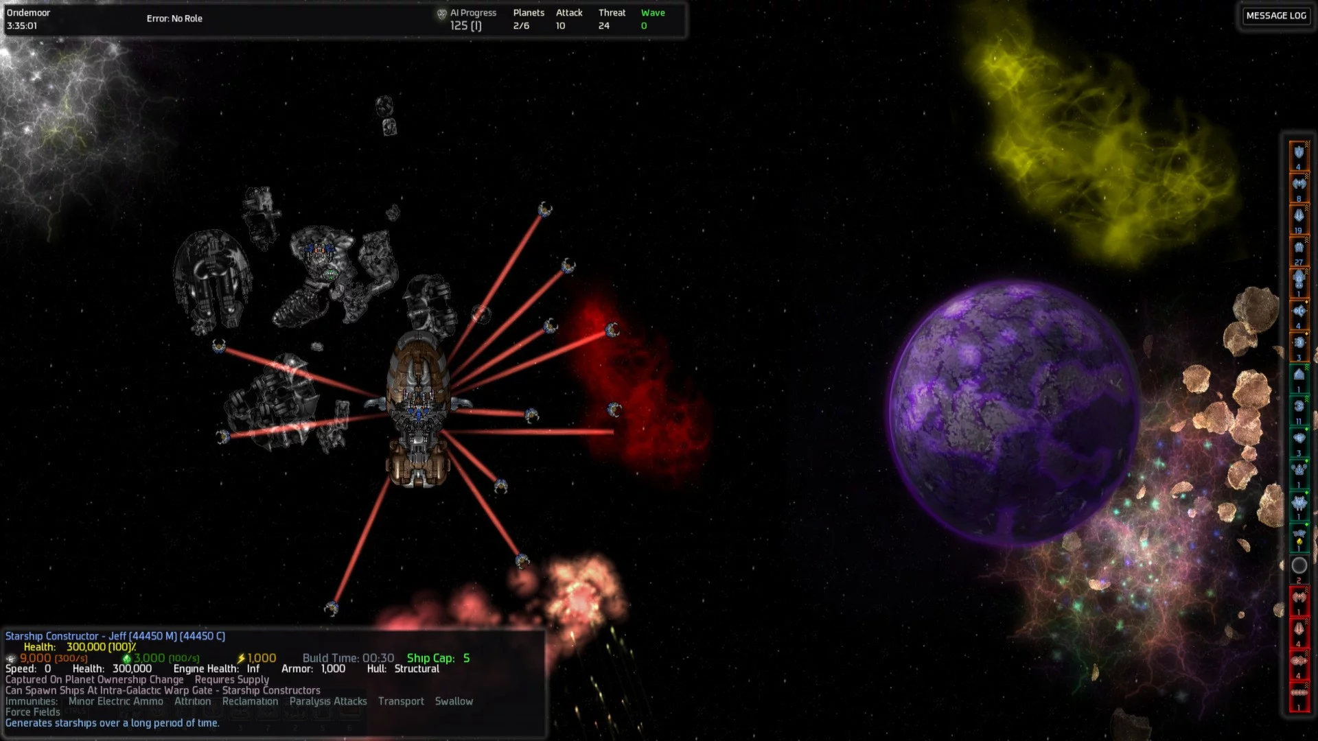 Изображение игры: AI War: Fleet Command
