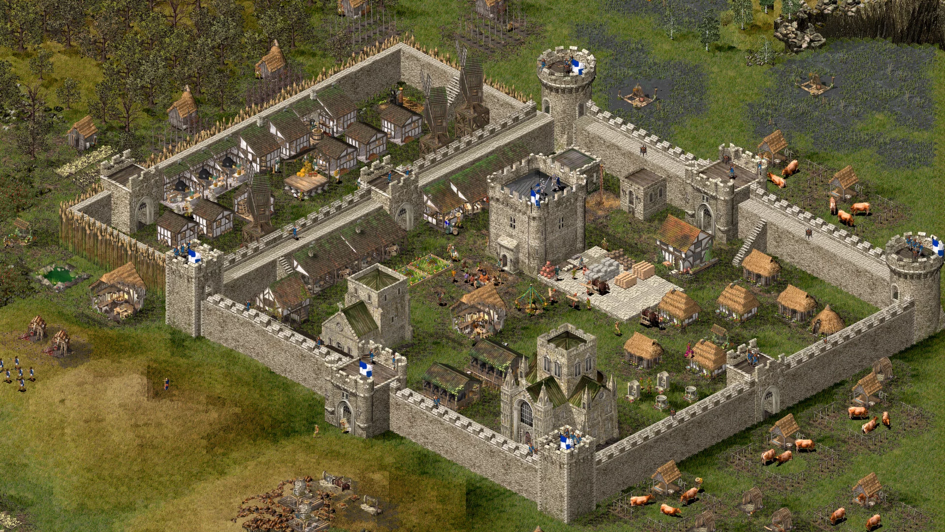 Изображение игры: Stronghold HD (2012)