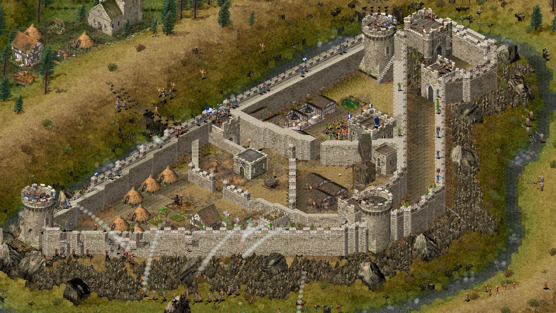 Изображение игры: Stronghold HD (2012)