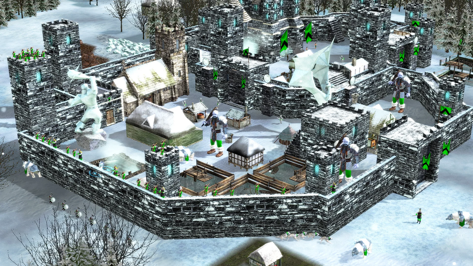 Изображение игры: Stronghold Legends: Steam Edition