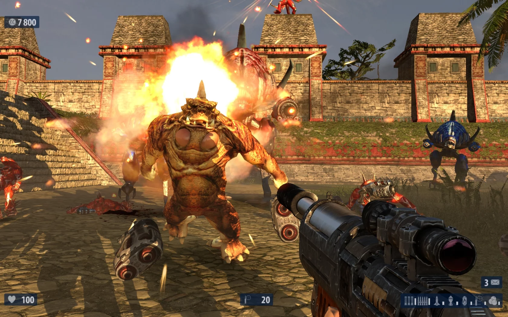 Изображение игры: Serious Sam HD: The Second Encounter