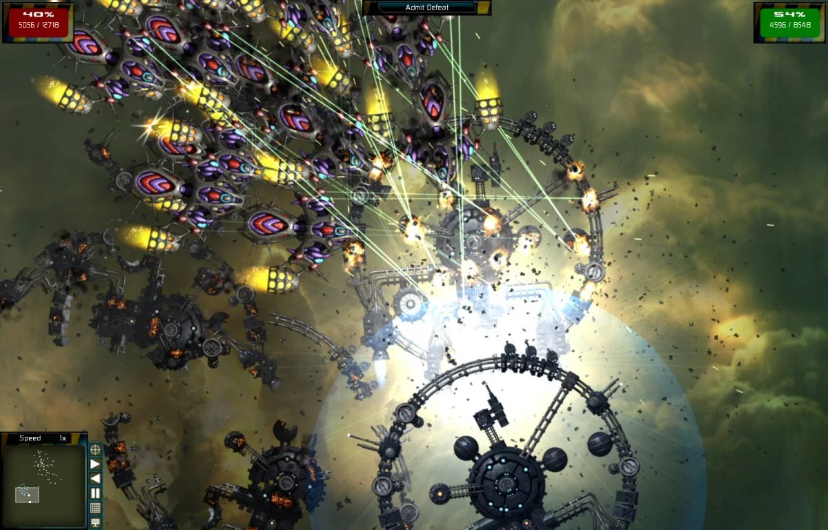 Изображение игры: Gratuitous Space Battles
