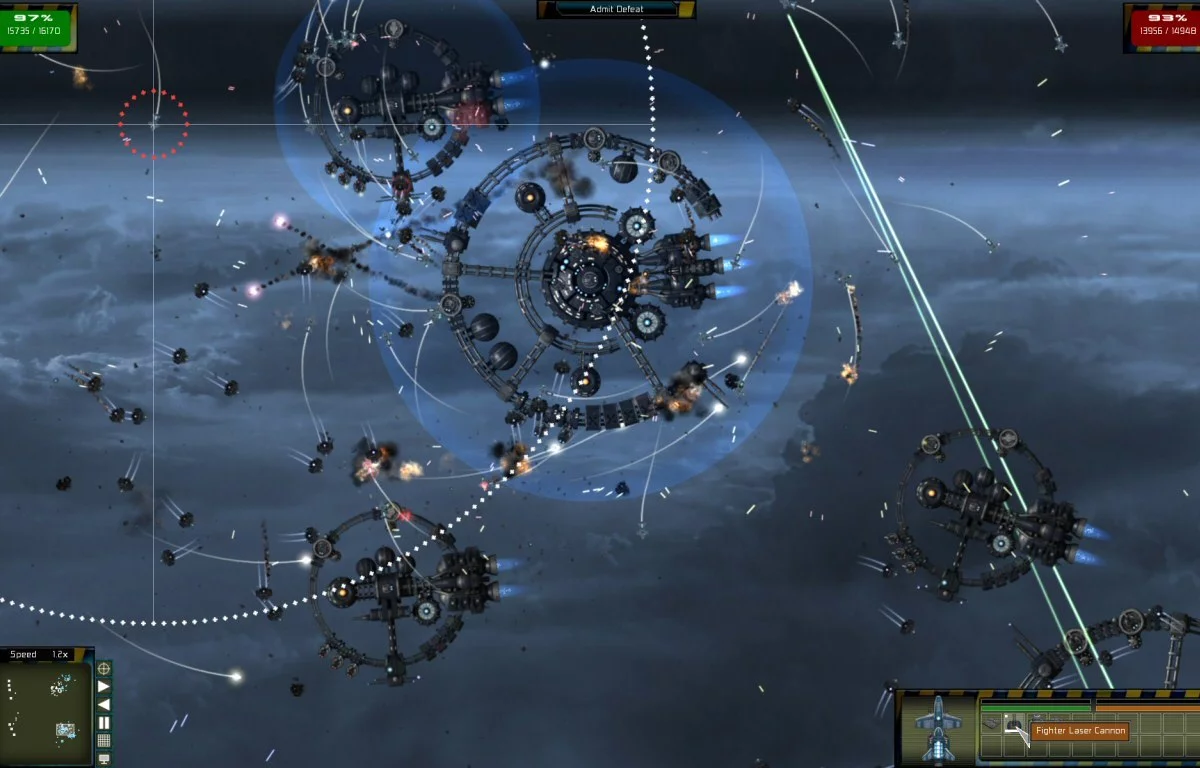Изображение игры: Gratuitous Space Battles