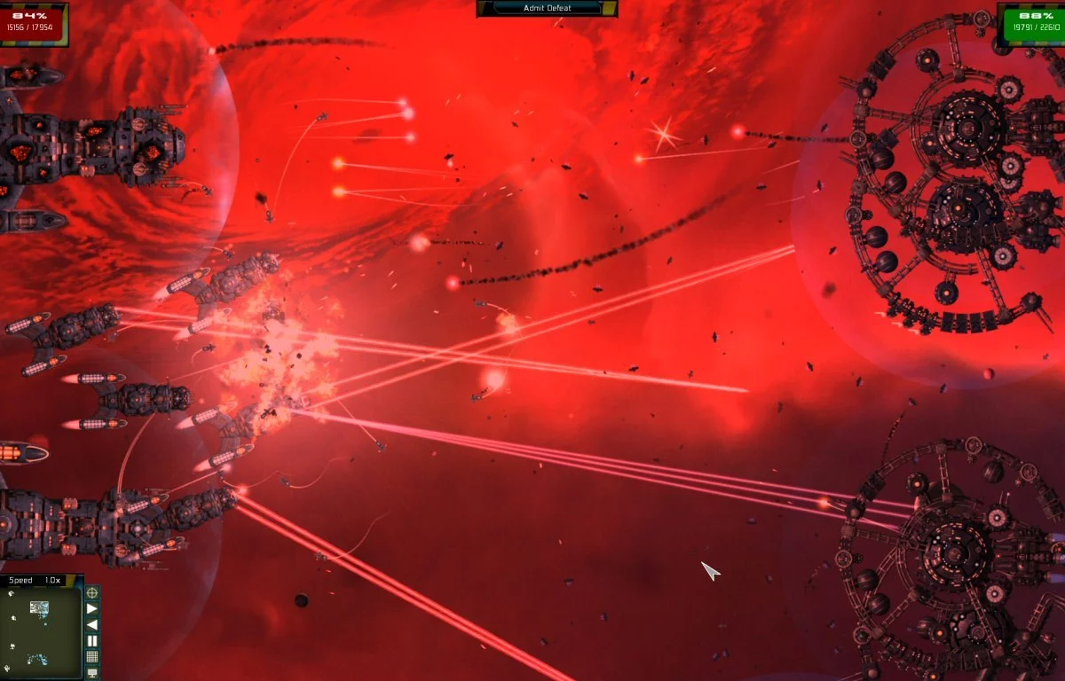Изображение игры: Gratuitous Space Battles