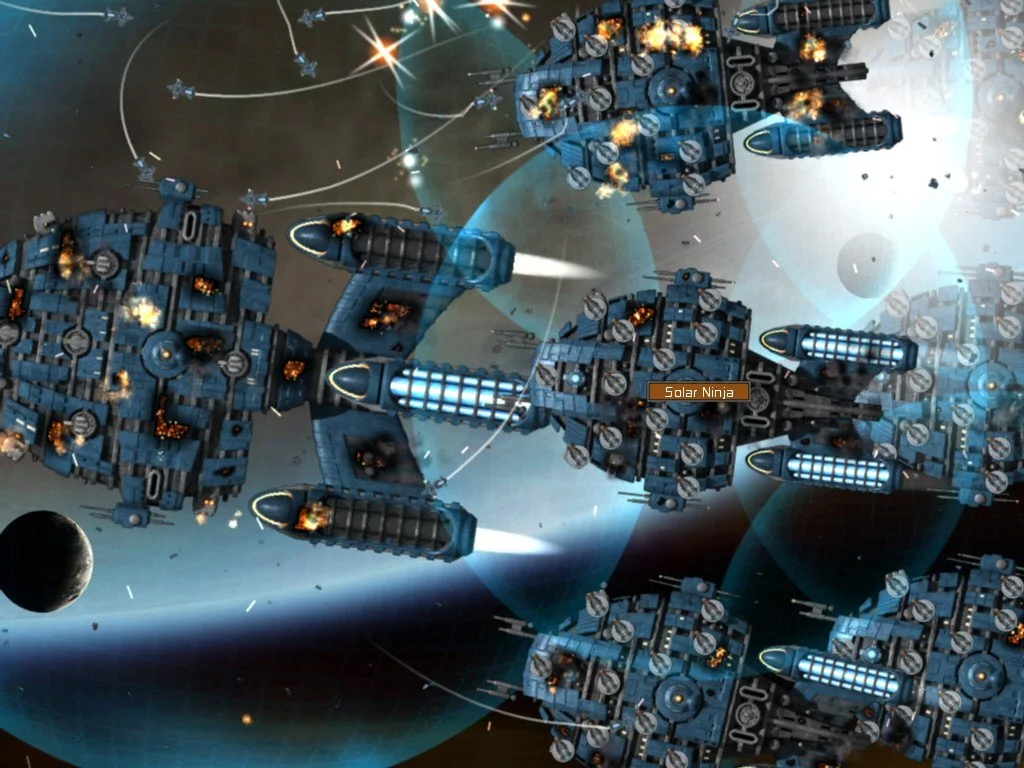 Изображение игры: Gratuitous Space Battles