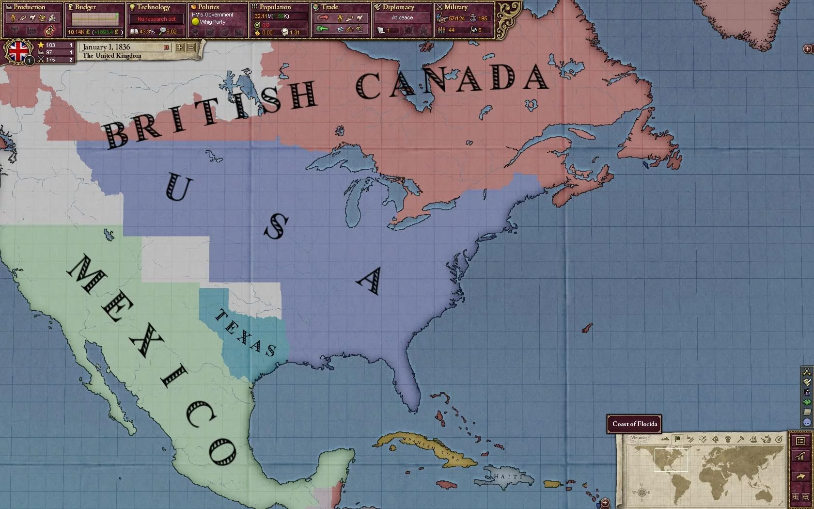Изображение игры: Victoria II