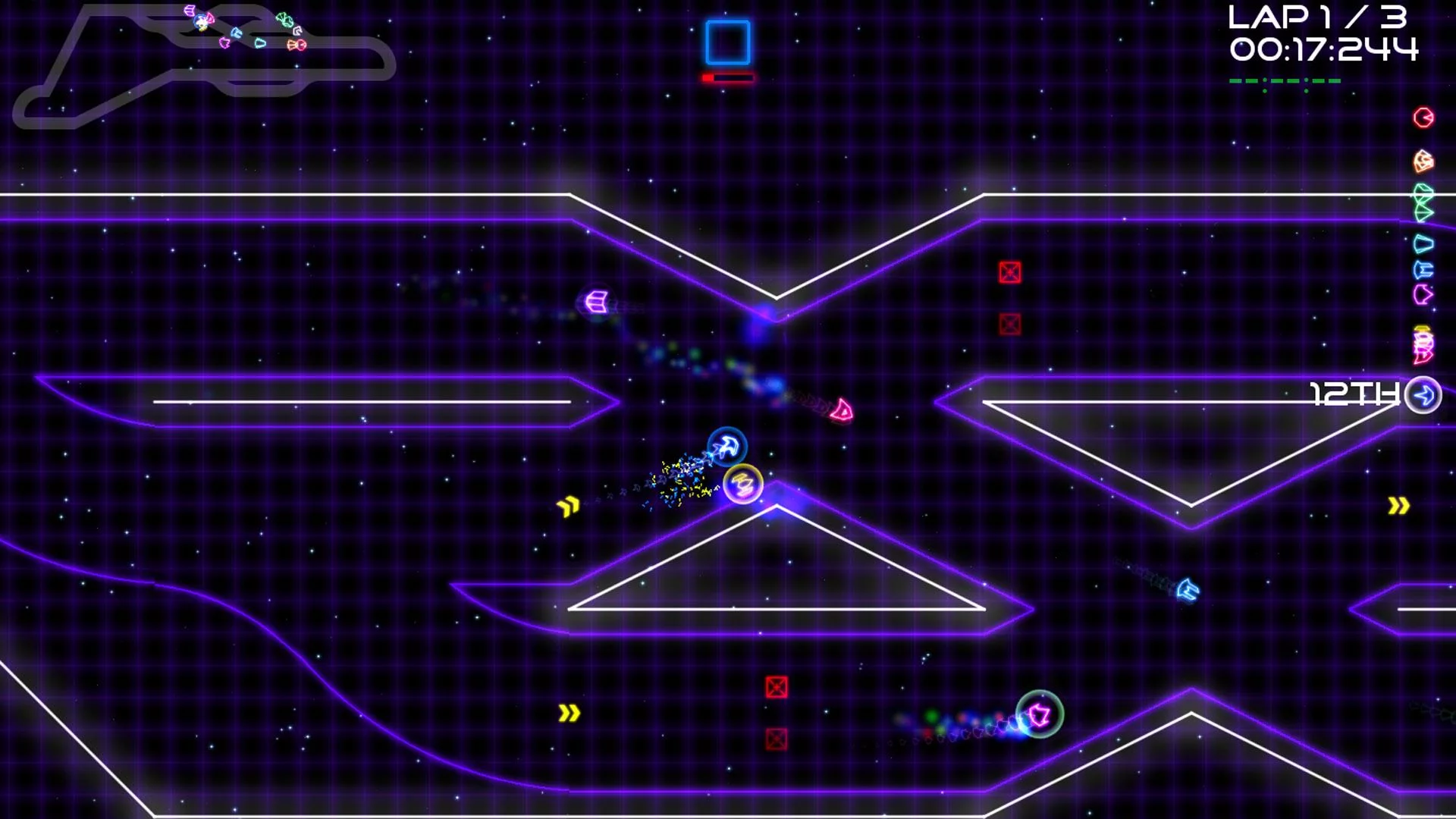 Изображение игры: Super Laser  Racer