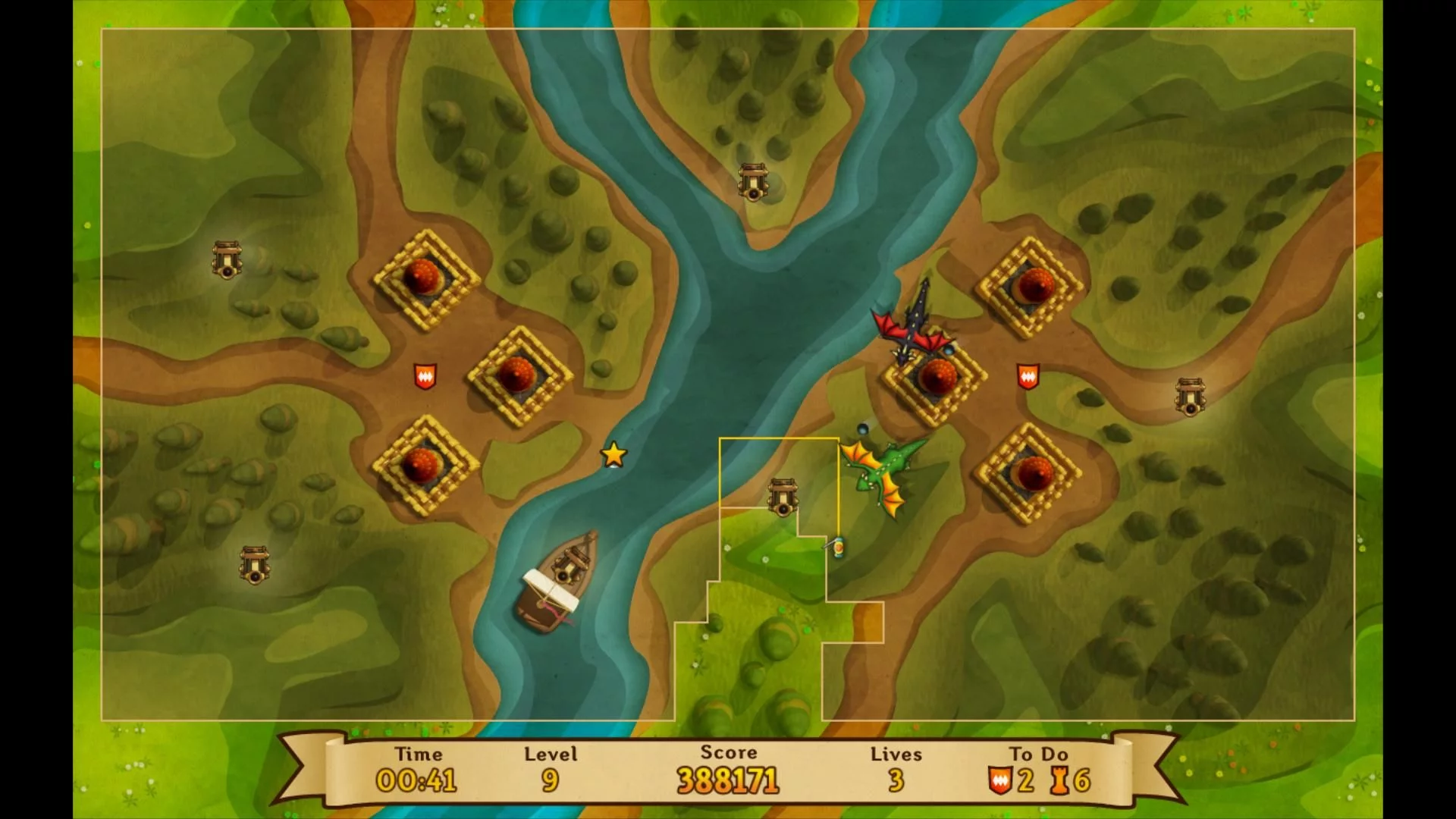 Изображение игры: Fortix 2