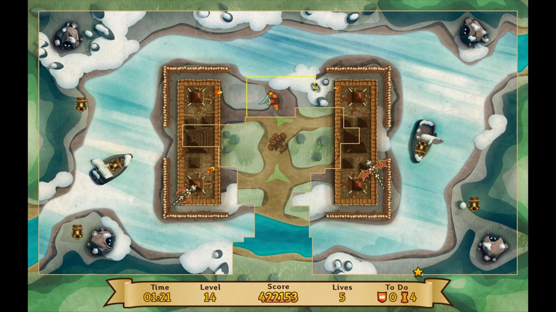 Изображение игры: Fortix 2